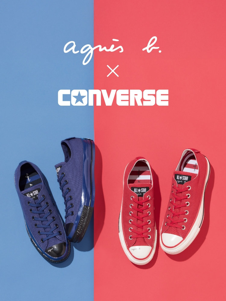 【公式オンラインブティック限定先行予約】agnes b.×CONVERSE