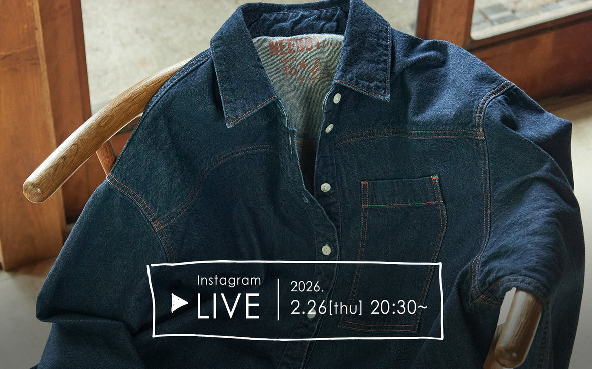 To b. by agnès b. × NEEDBY heritage special collaboration