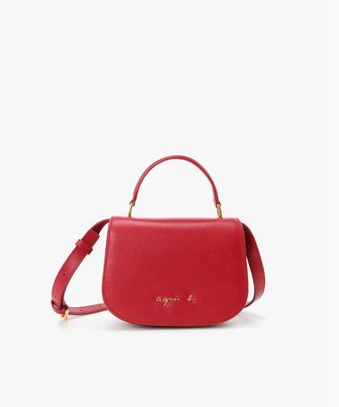 【by R 限定品】agnes b. レザー 2way ショルダーバッグ "City" ZAS02-01