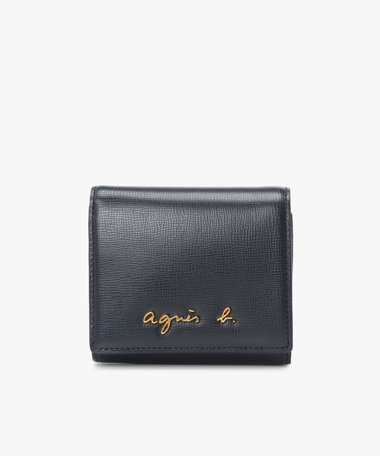 【by R 限定品】agnes b. レザー 二つ折り ウォレット "City" ZAW07-01