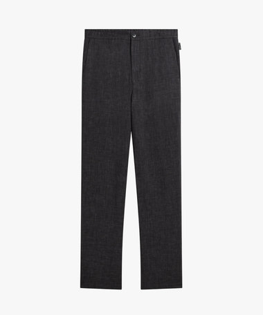 メンズ リネン混 ストレートパンツ "Julen"