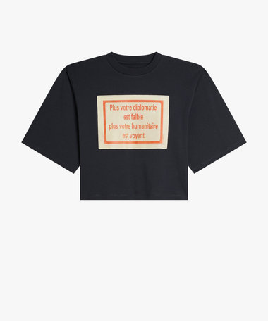 プリント コットン 五分袖 アーティスト Tシャツ "Roberto Martinez"