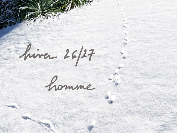 LOOKBOOK HOMME Hiver 2026
