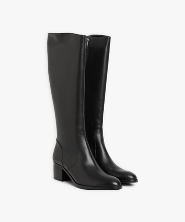 レザー ロングブーツ "Helly"