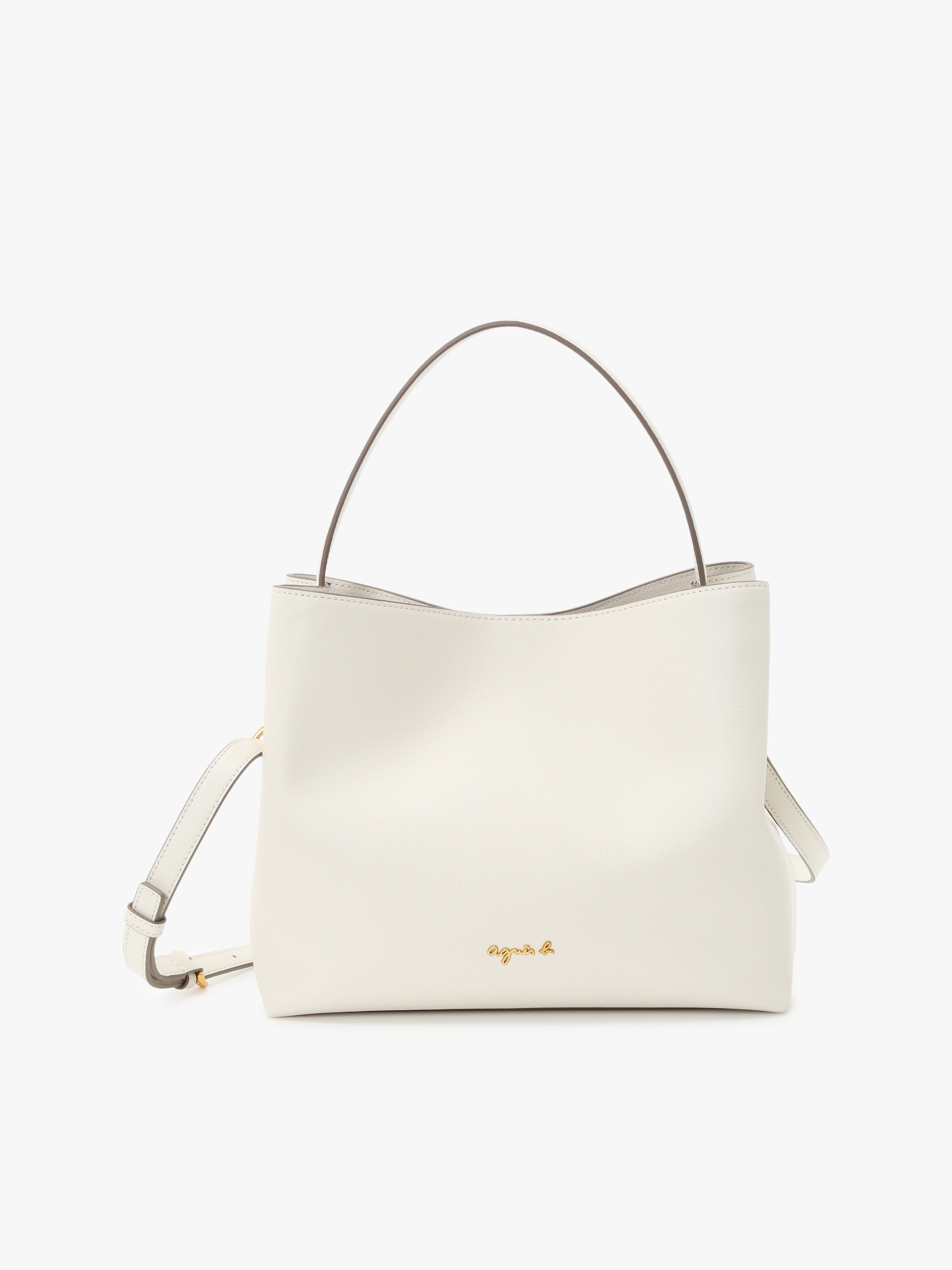 レザー 2way ミディアム トートバッグ "Christelle" ABS01-01