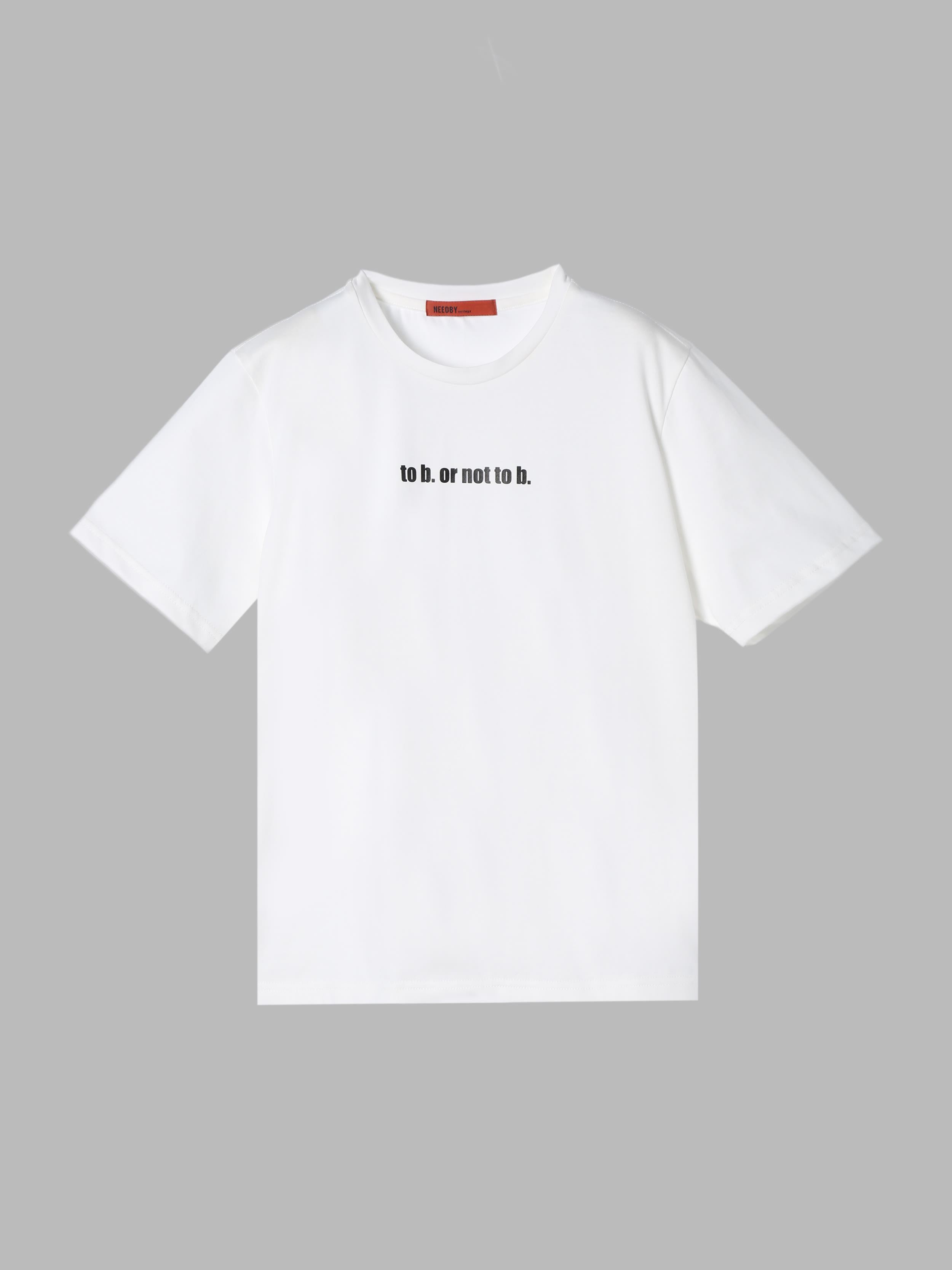 To b. by agnes b. × NEEDBY heritage TO B. OR NOT TO B. MINI TS