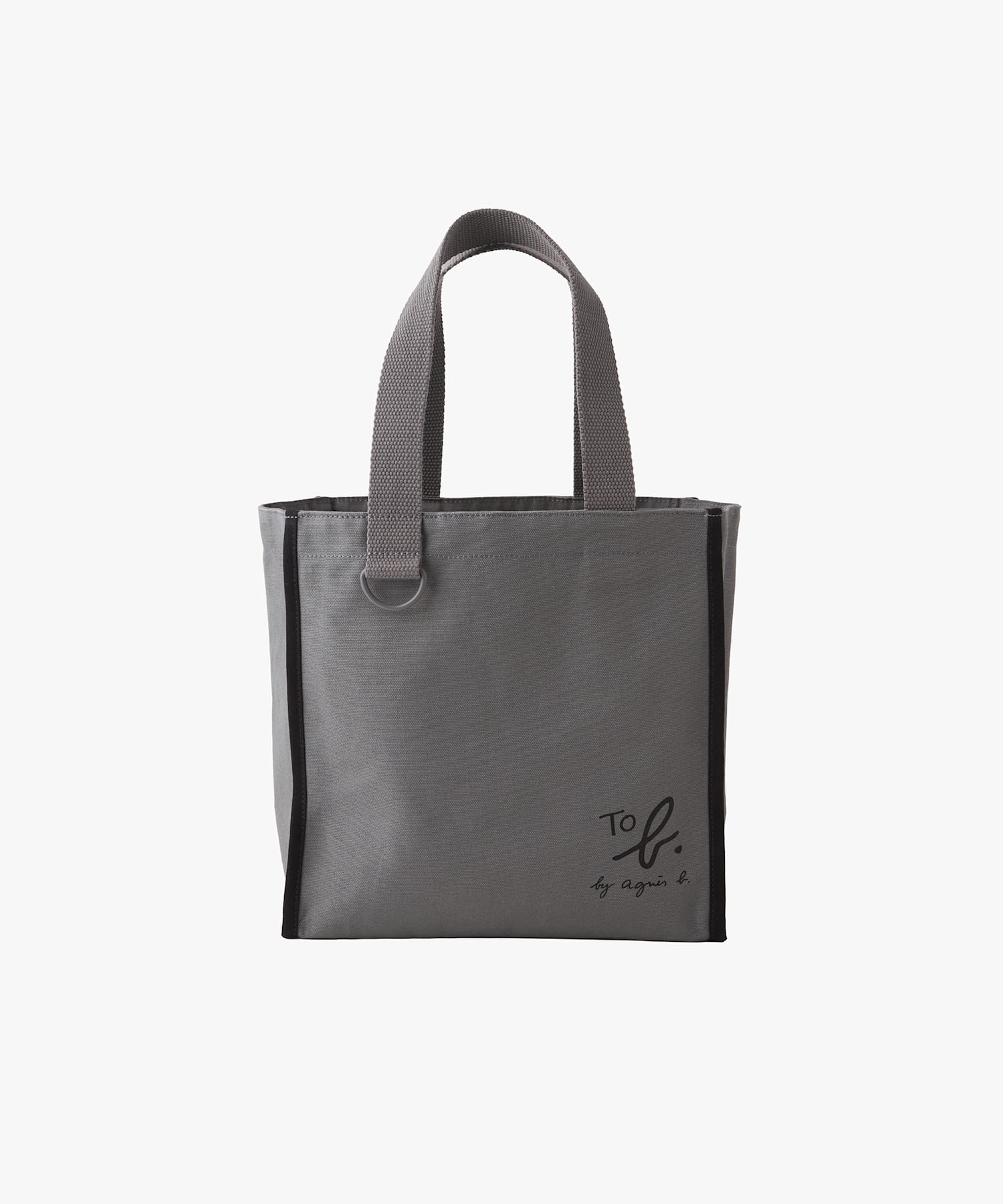 To b. by agnes b.× green label relaxing コットン パイピング ミニトートバッグ