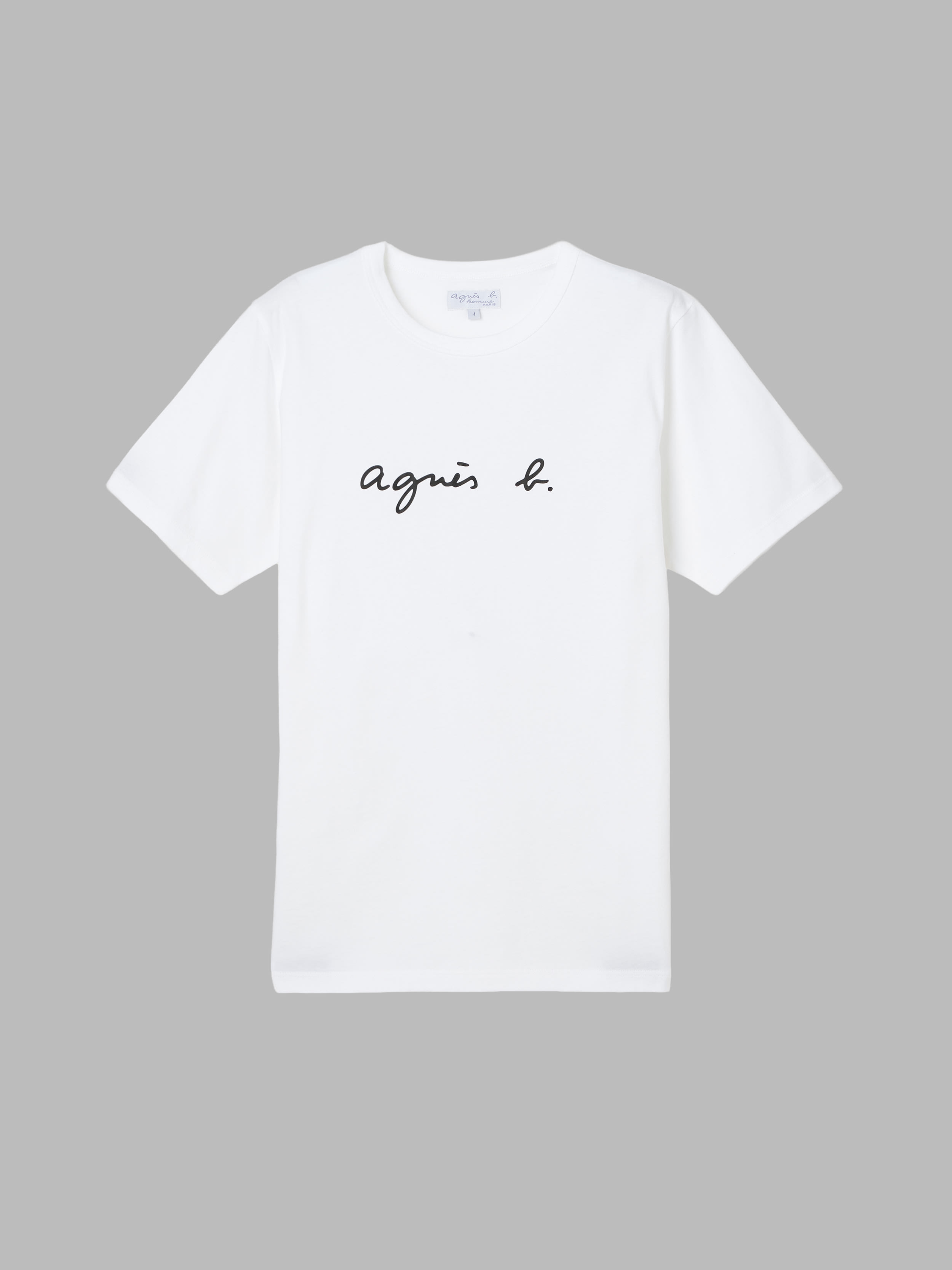 メンズ ロゴプリント コットン 半袖 Tシャツ "Coulos"