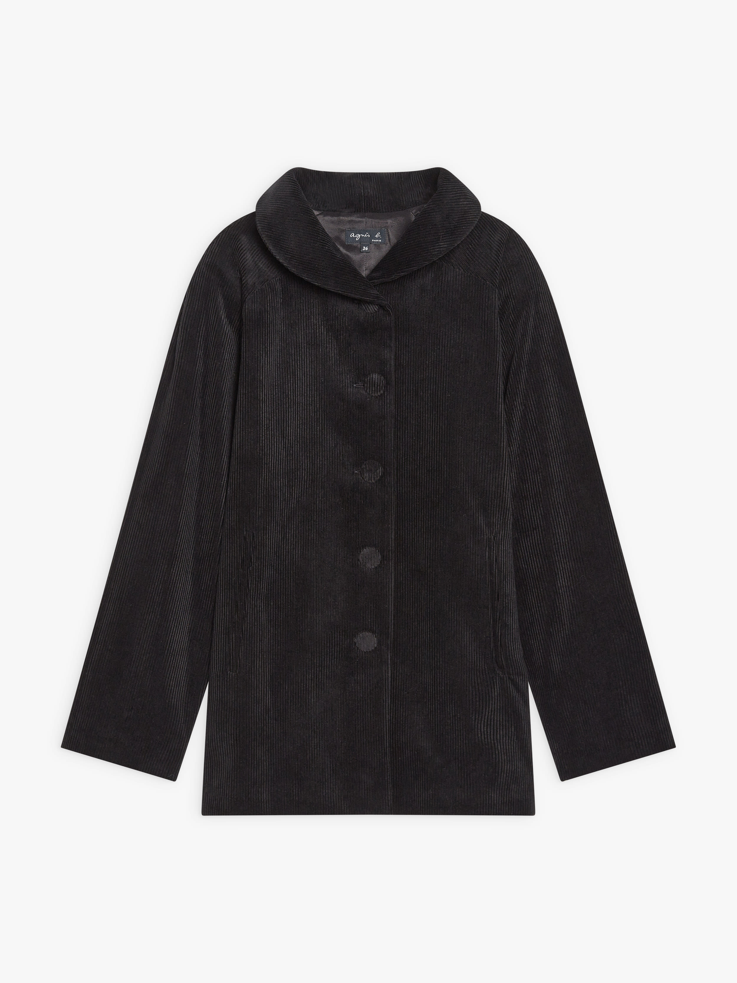 【Outlet】コーデュロイ コットン スタンドカラー ジャケット