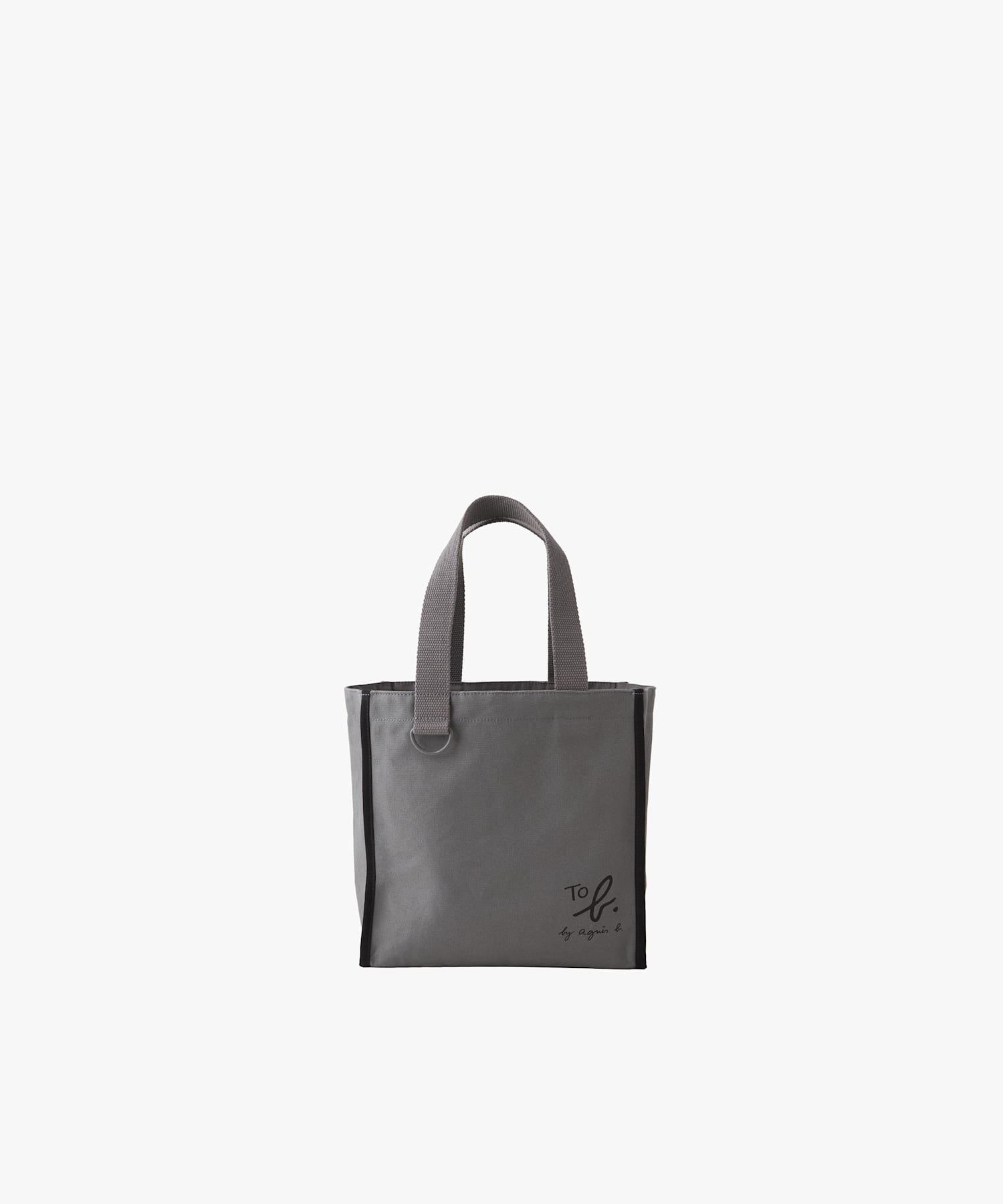 To b. by agnes b.× green label relaxing コットン パイピング ミニトートバッグ
