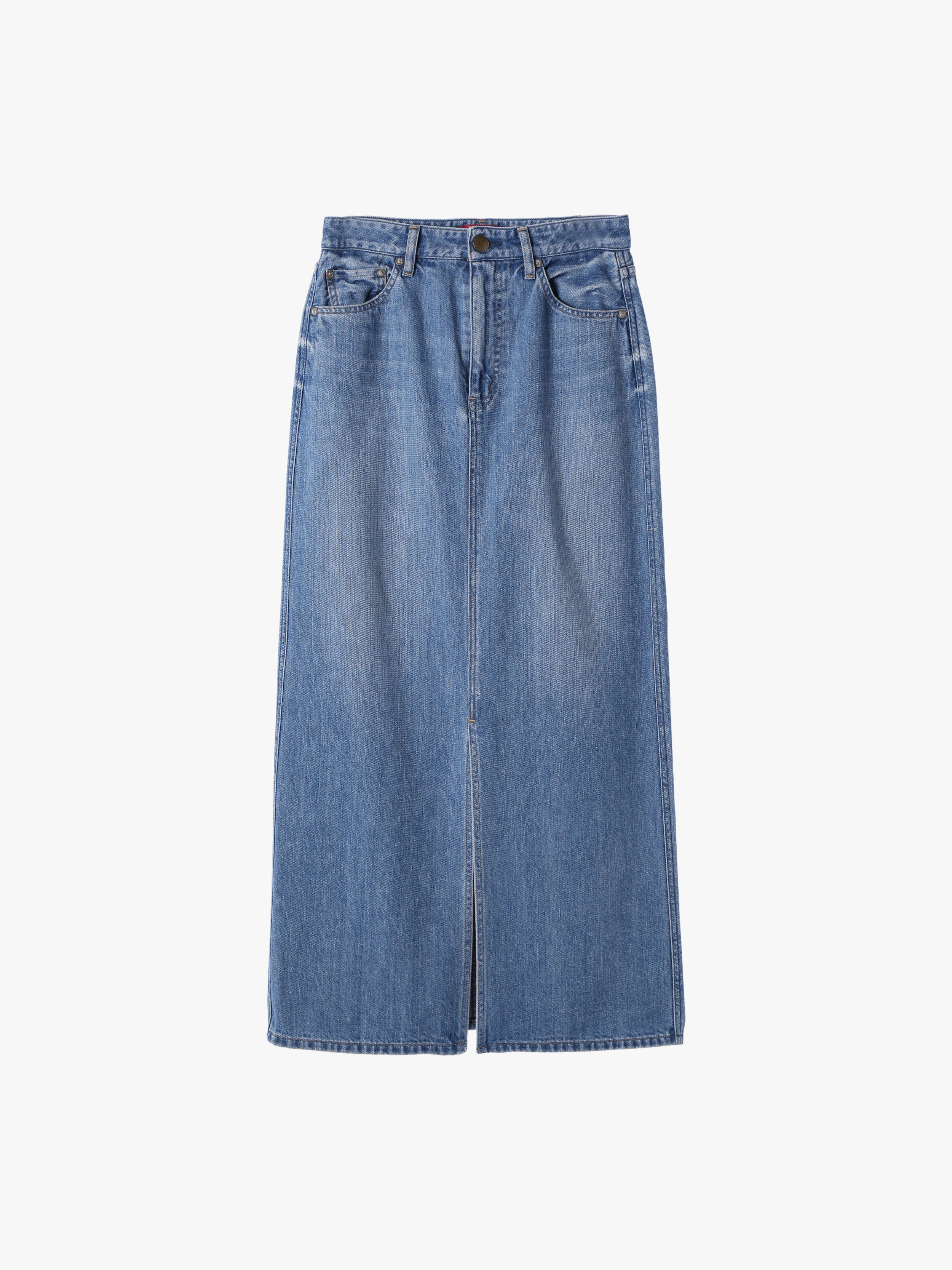 To b. by agnes b. x RED CARD TOKYO Denim Long SK ロングデニムスカート