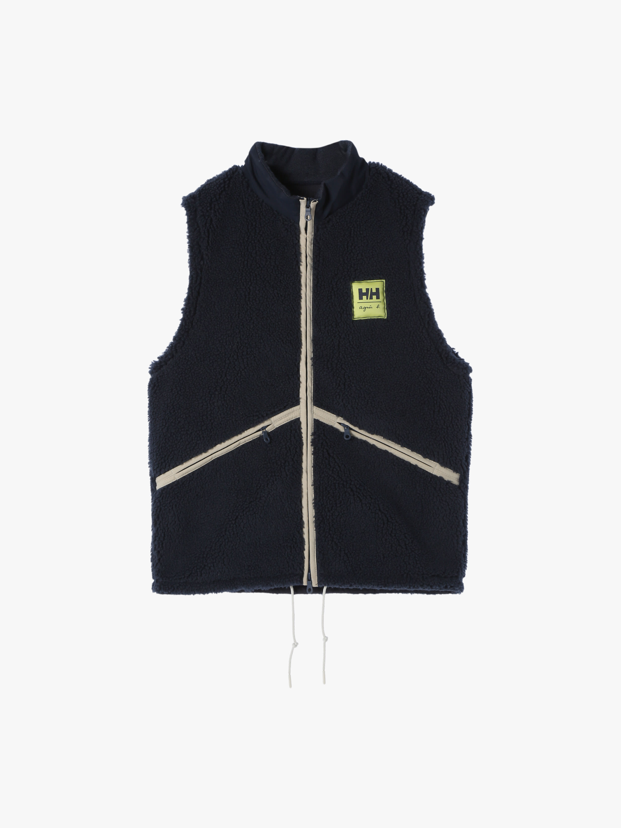 agnes b. x HELLY HANSEN コウデンシ ファイバーパイル ベスト