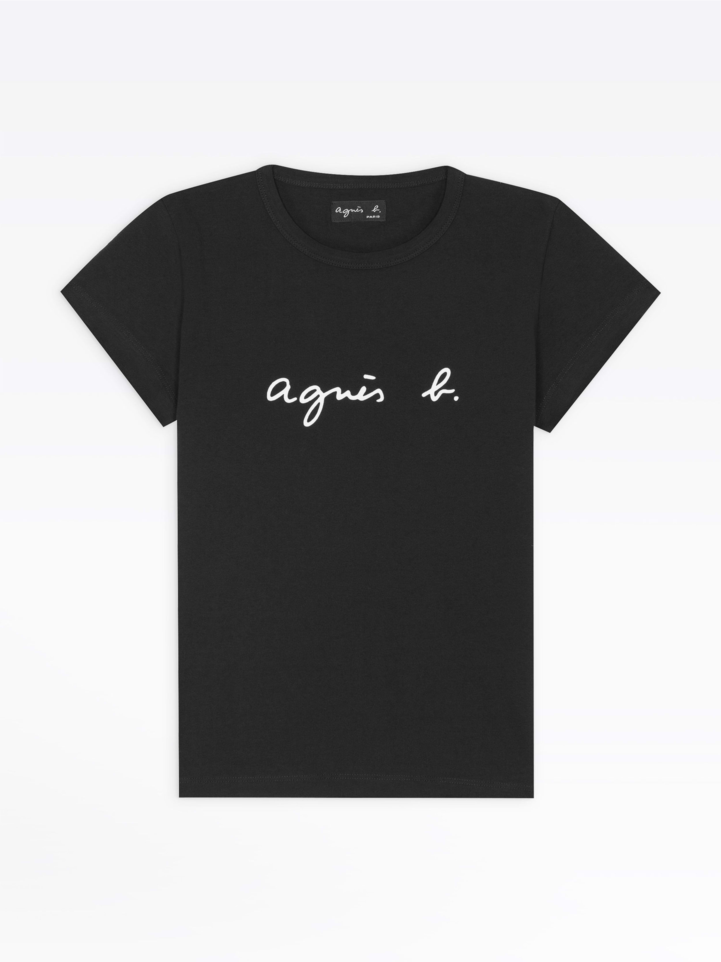 ロゴプリント コットン 半袖Tシャツ "Brando"