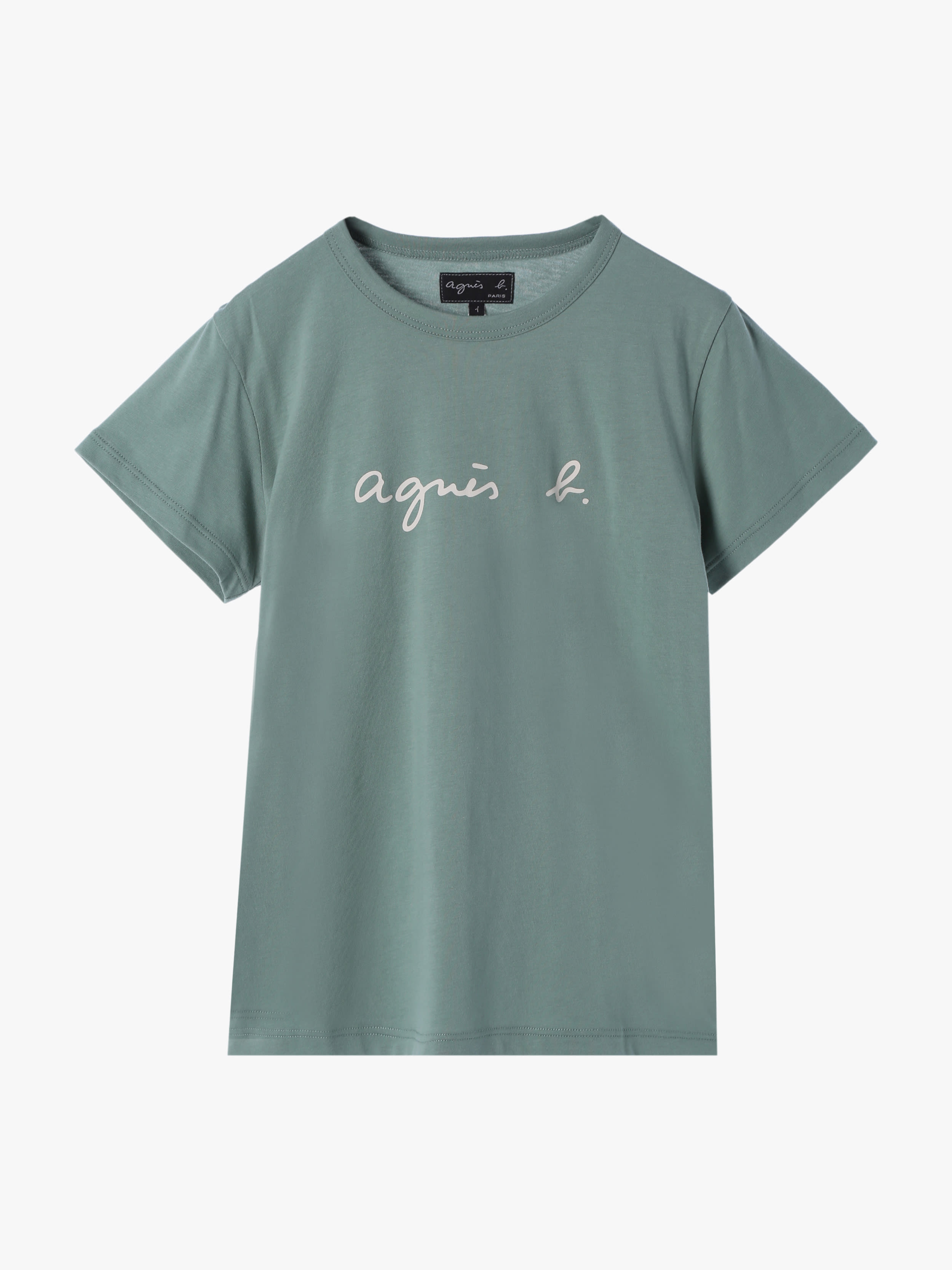 ロゴプリント コットン 半袖Tシャツ "Brando"