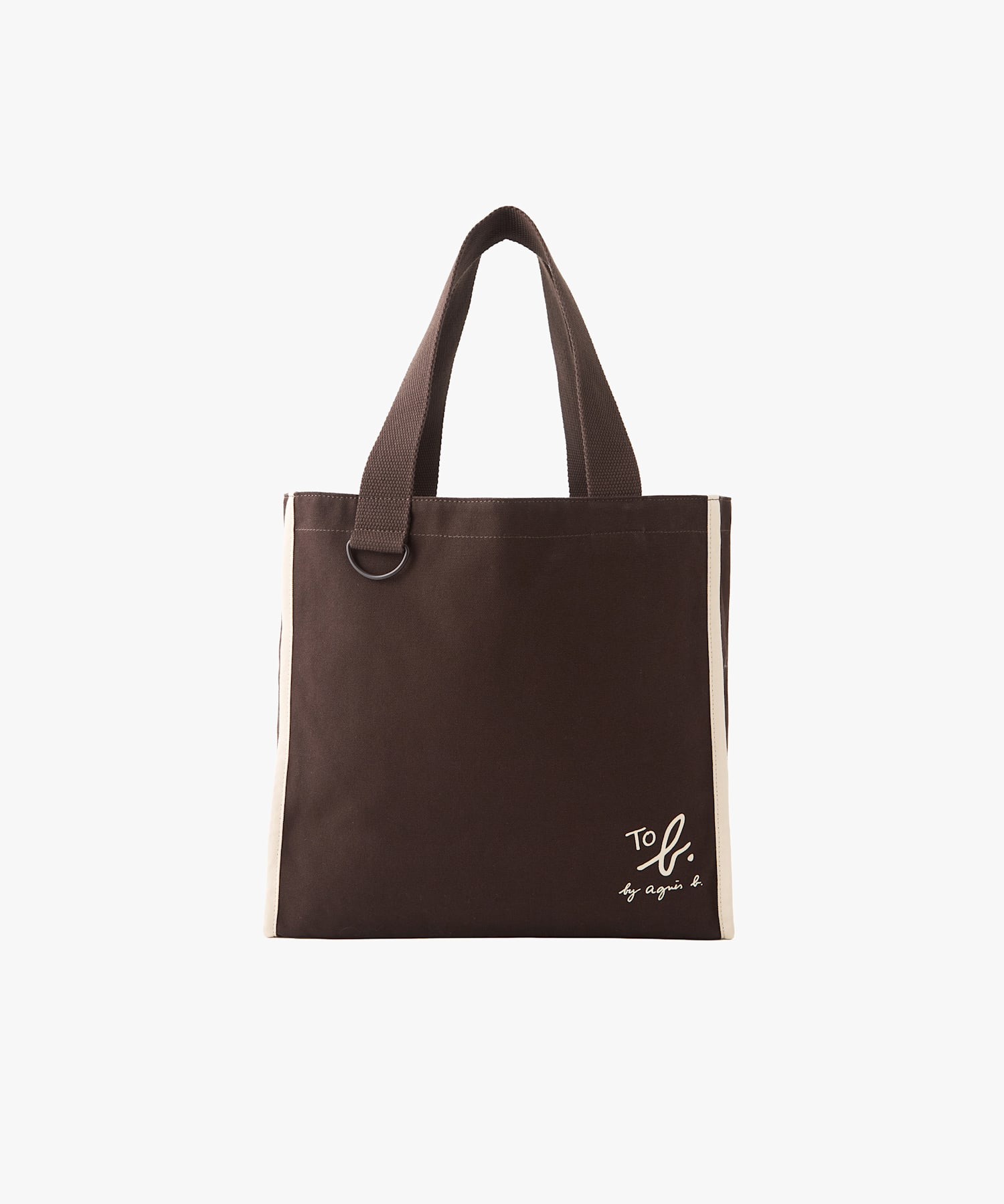 To b. by agnes b.× green label relaxing コットン パイピング トートバッグ