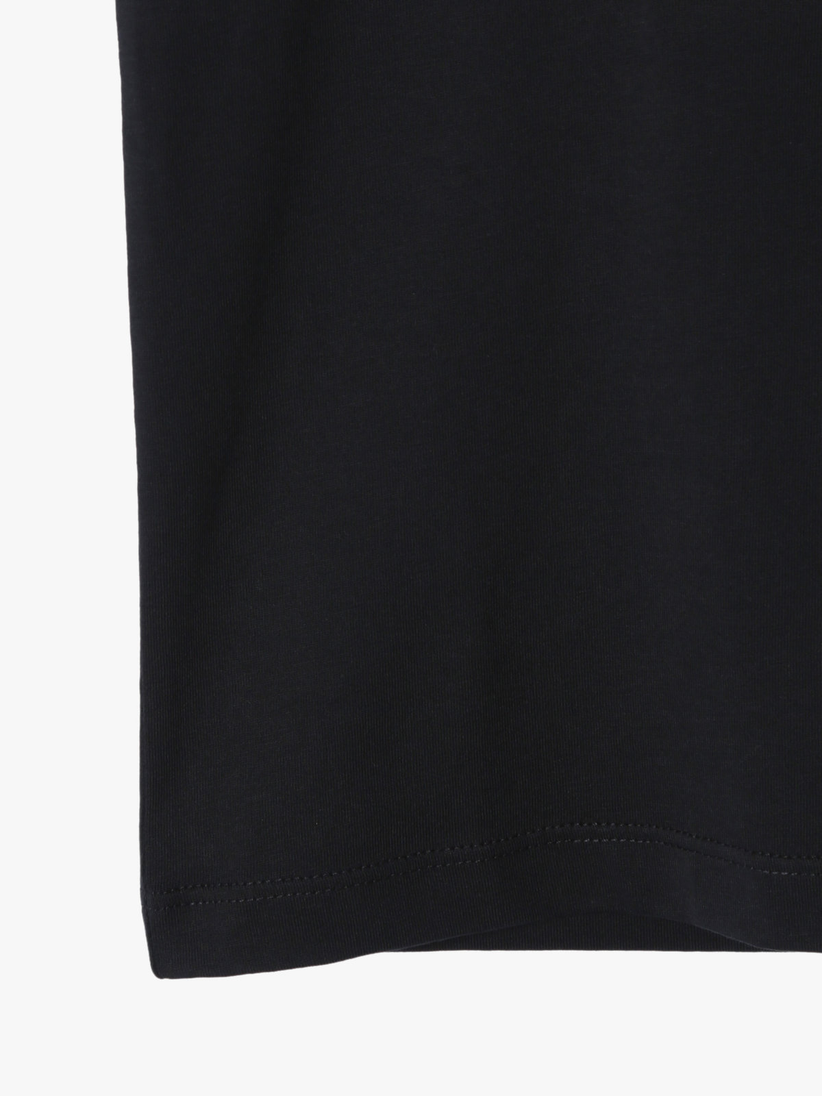 ENFANT ユニセックス キッズ プリント コットン 長袖 Tシャツ "Jeunes garcons" ブラック