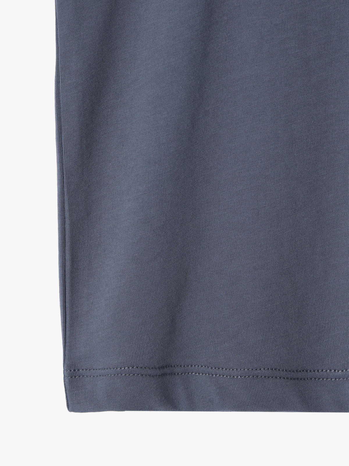 ENFANT ユニセックス キッズ ロゴ コットン 長袖 Tシャツ グレー