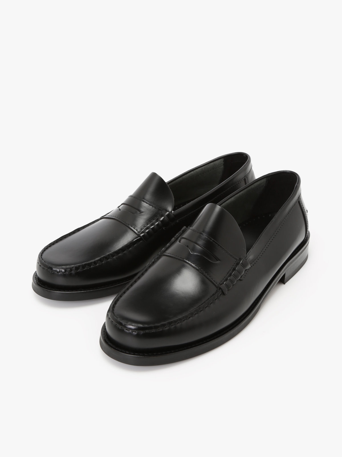 HOMME メンズ メンズ ローファーモカシン ブラック