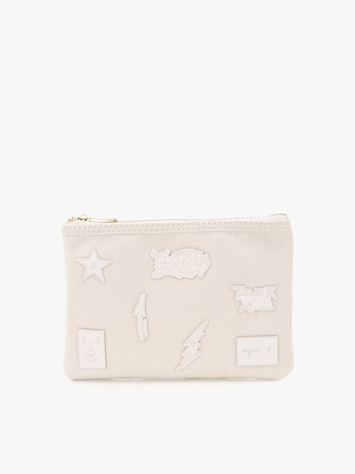 VOYAGE メンズ バッグ＆ウォレット 【Outlet】【ユニセックス】  ポーチ (YAH02-03) ホワイト