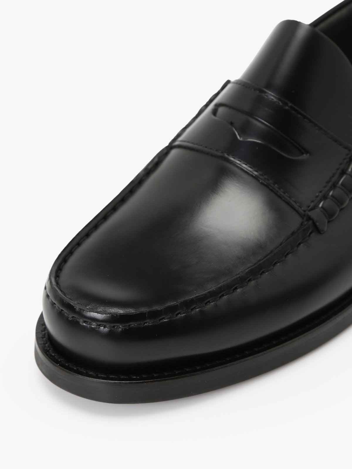 HOMME メンズ メンズ ローファーモカシン ブラック