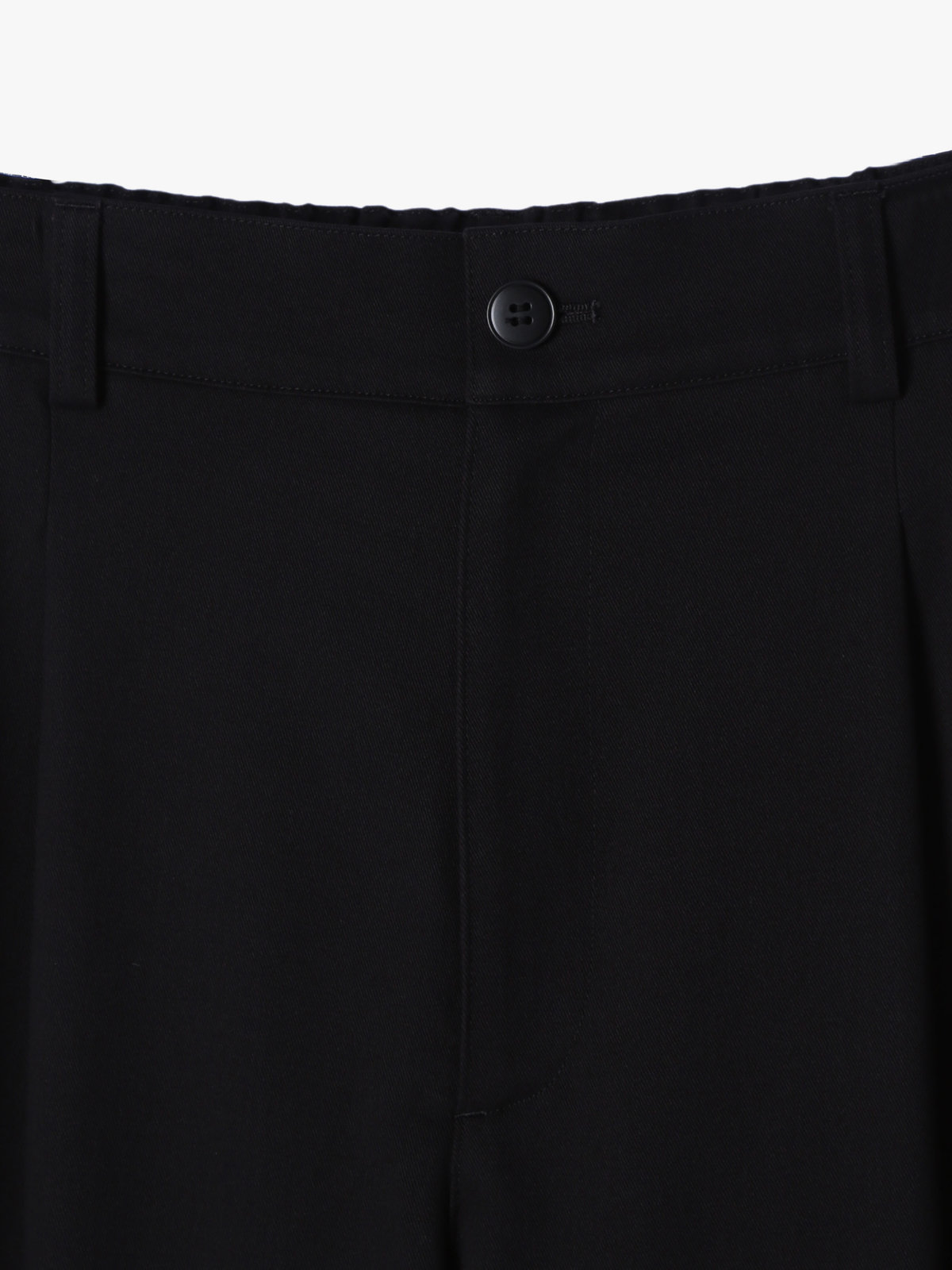 HOMME メンズ メンズ コットン パンツ ブラック