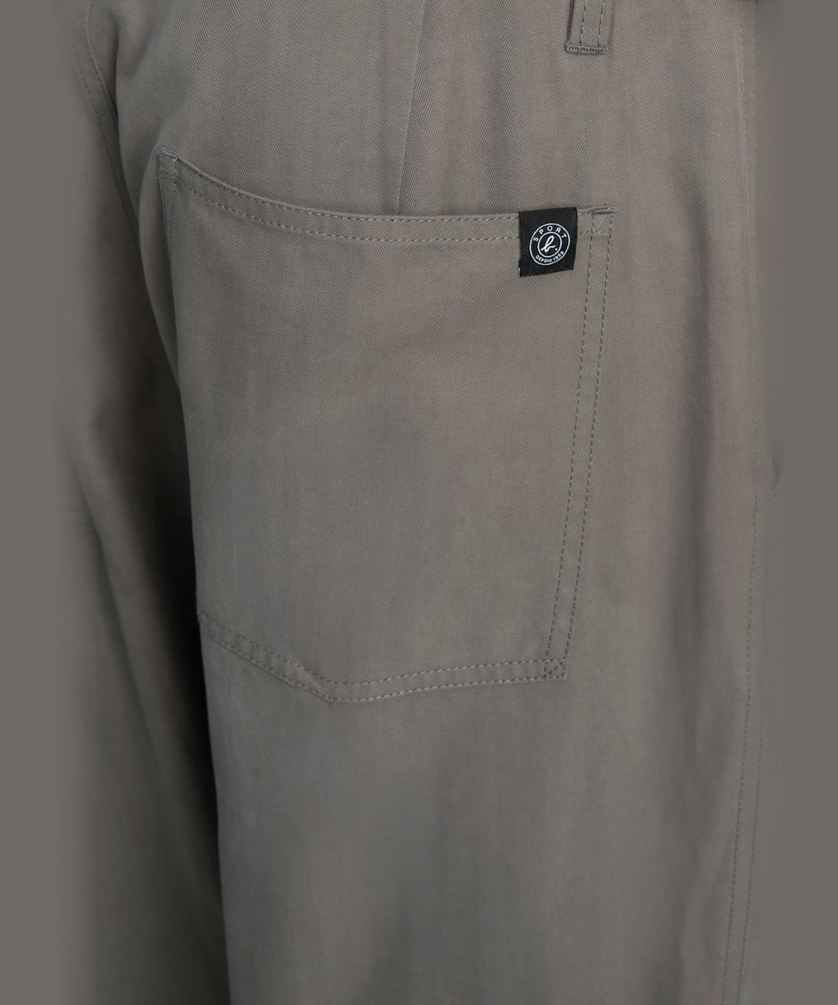 HOMME メンズ SPORT b. メンズ ストレートパンツ グリーン系その他