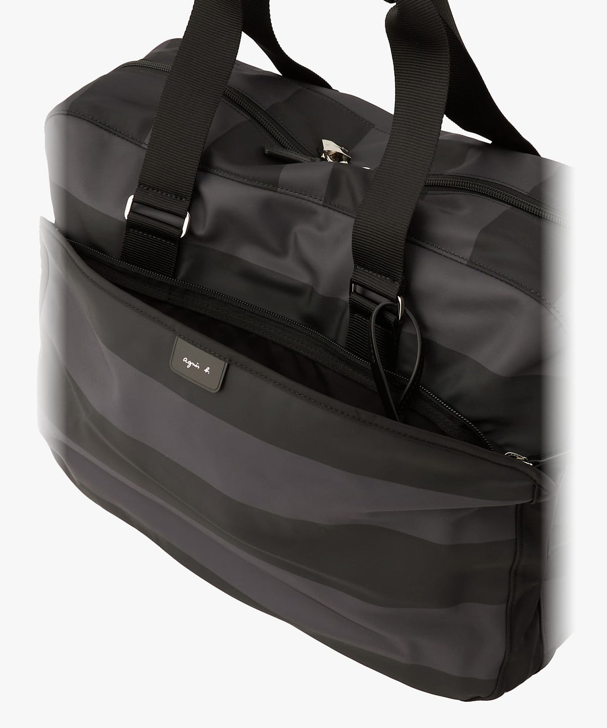 VOYAGE ウィメンズ バッグ＆ウォレット ボーダー ボストンバッグ RAT01Jー01 グレー