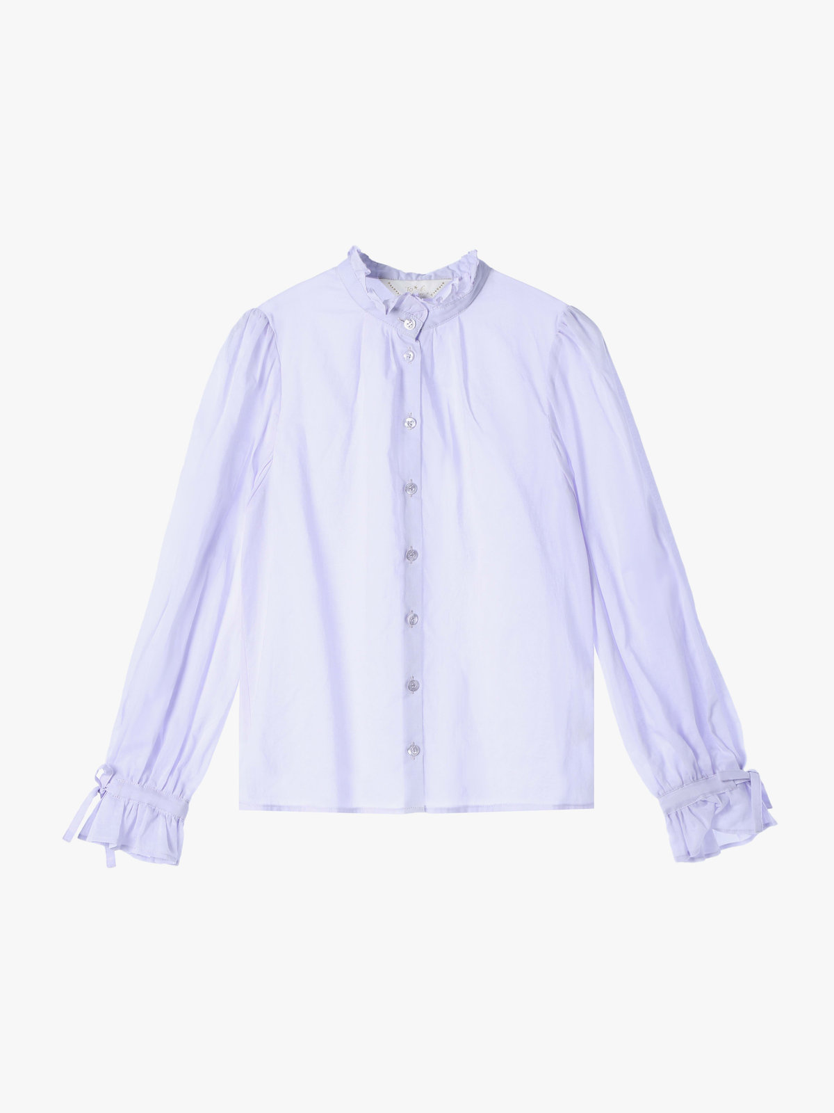 To b. by agnès b. 【Outlet】コットンローンロングブラウス パープル系その他