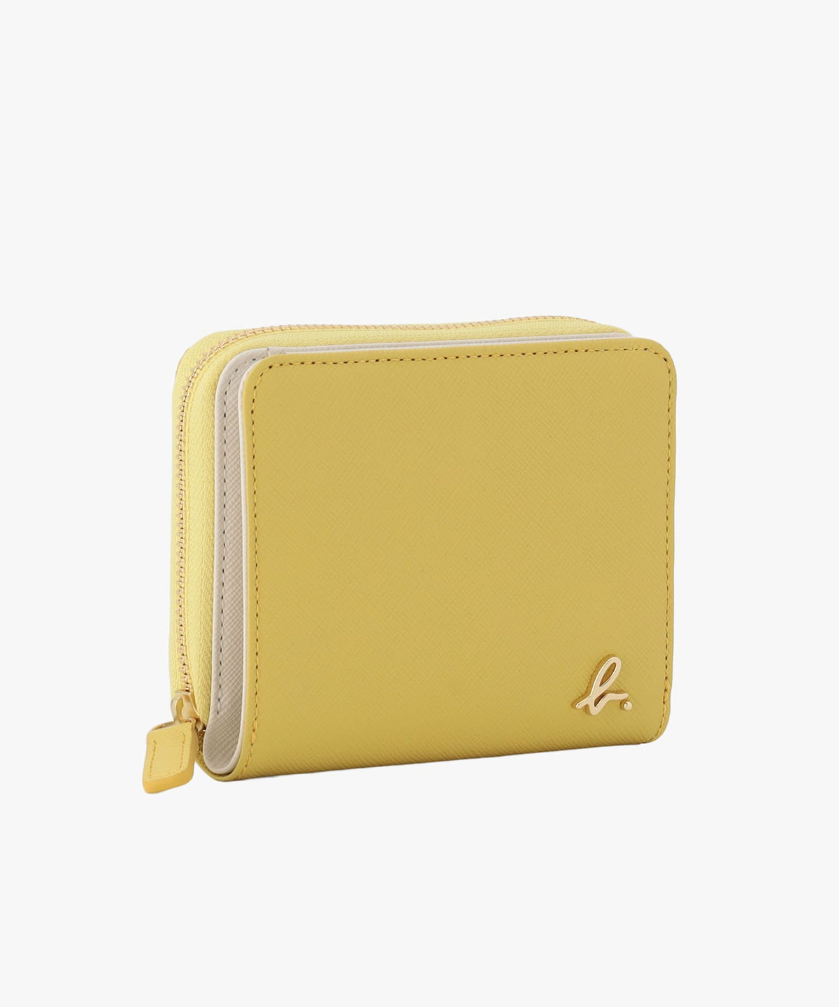 VOYAGE ウィメンズ バッグ＆ウォレット レザー 二つ折り ウォレット "Petit b." EW13Bー09 イエロー