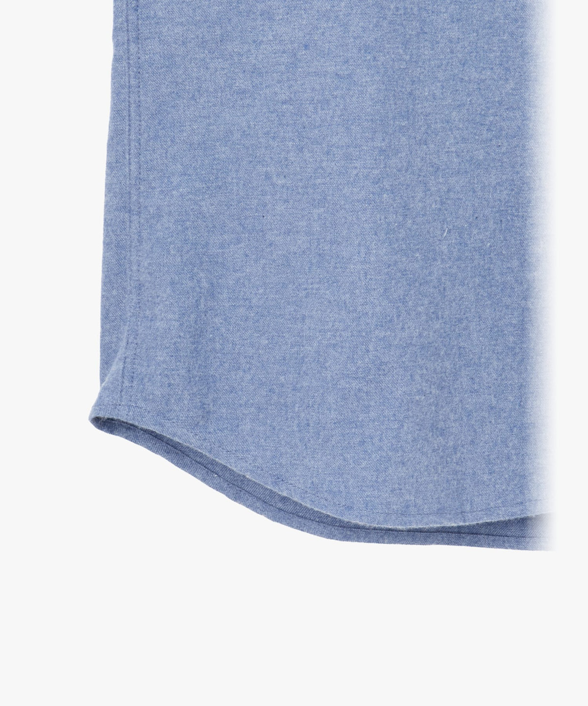 HOMME メンズ メンズ "b."ロゴ スナップボタン コットン 長袖 シャツ "Thomas" グレー系その他