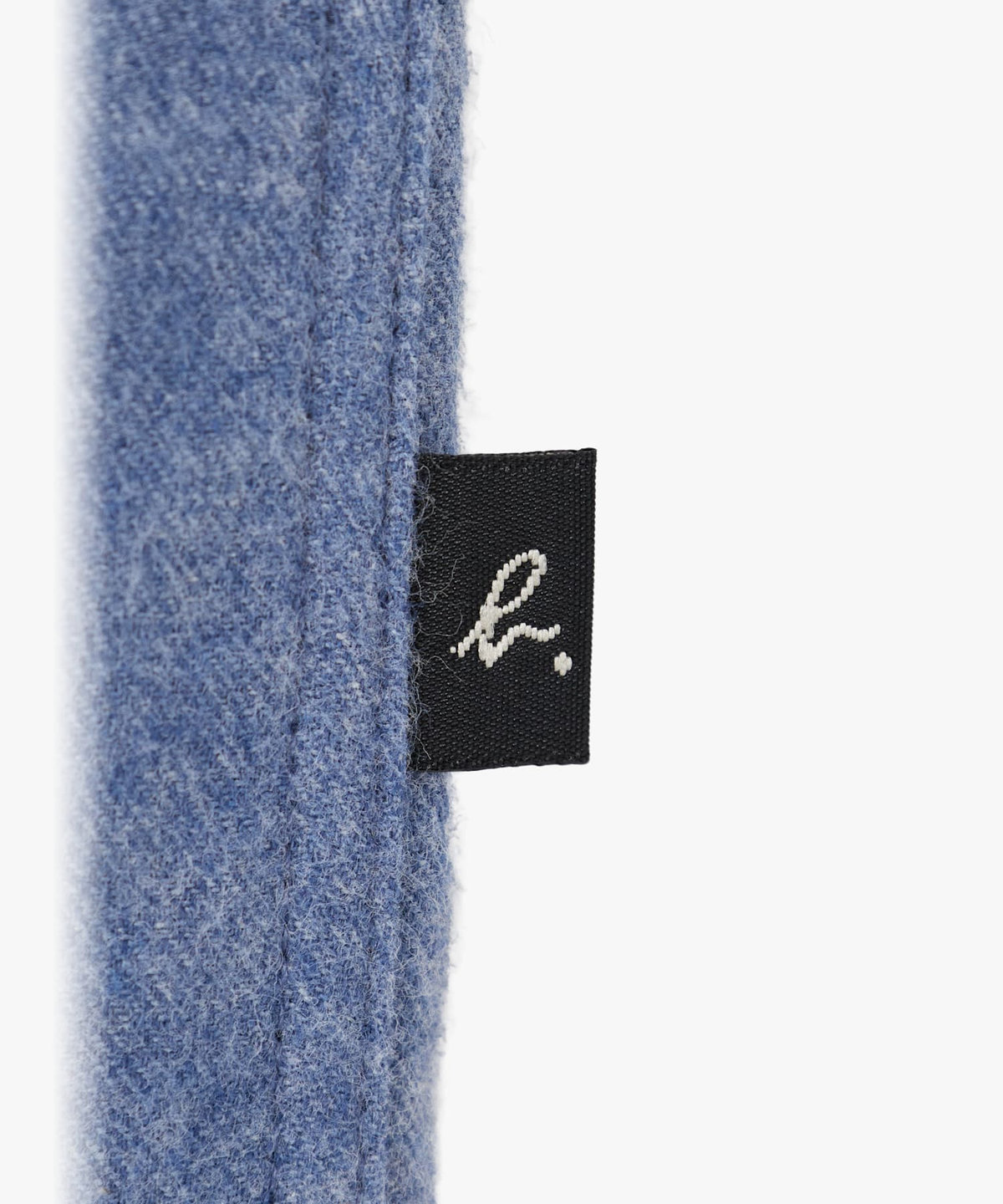 HOMME メンズ メンズ "b."ロゴ スナップボタン コットン 長袖 シャツ "Thomas" グレー系その他