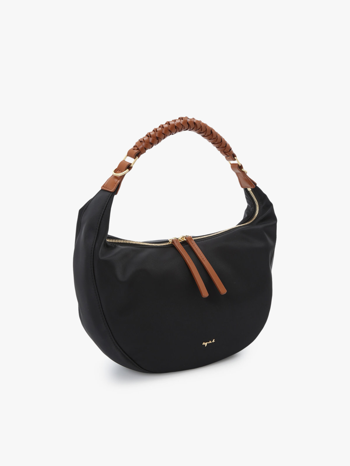 VOYAGE ウィメンズ バッグ＆ウォレット ナイロン 2way ミディアム ショルダーバッグ ”Tsuki” ZAS07-01 ブラウン