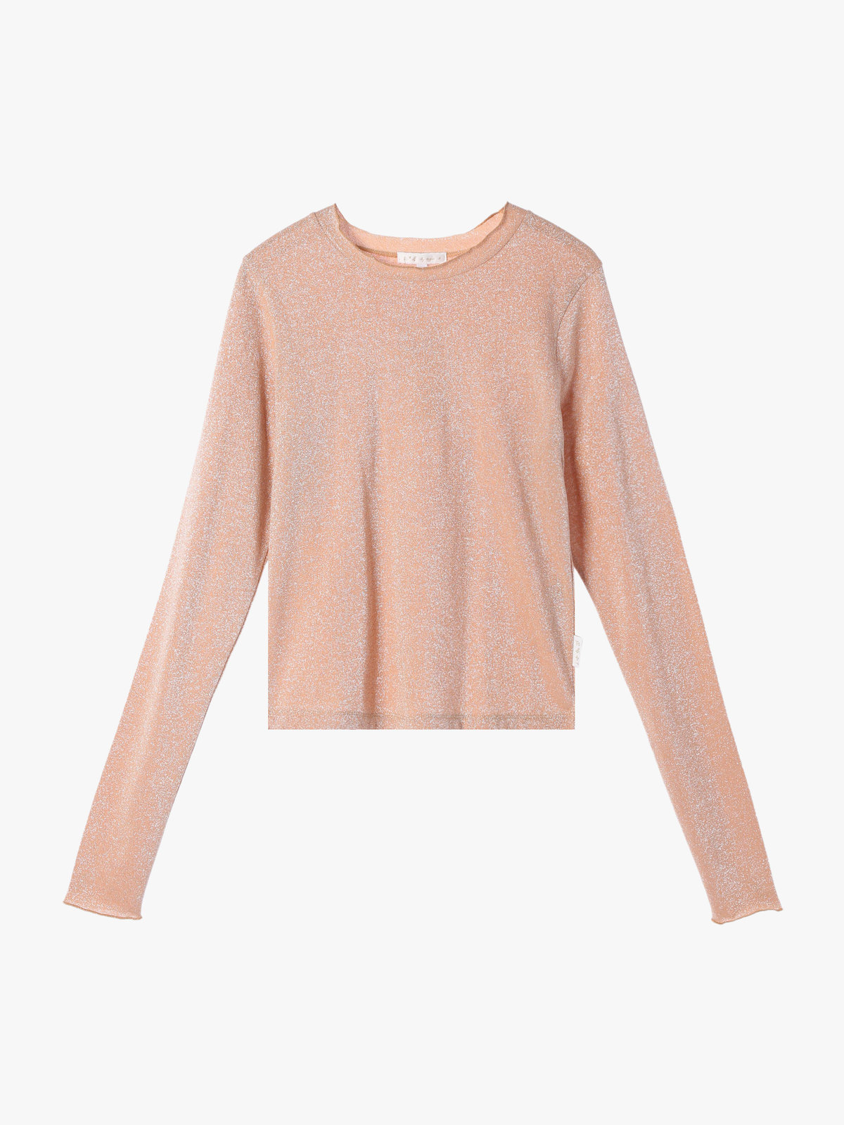 To b. by agnès b. 【Outlet】WW90 TS ラメジャージータートル オレンジ