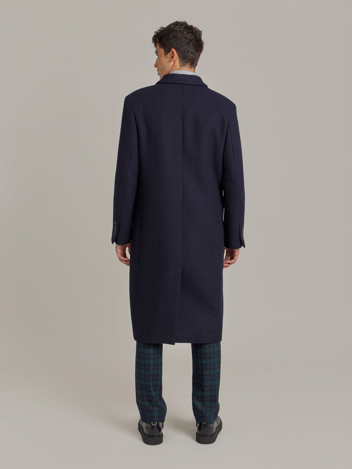 HOMME メンズ 【Outlet】TU74 MANTEAU コート ブルー系その他