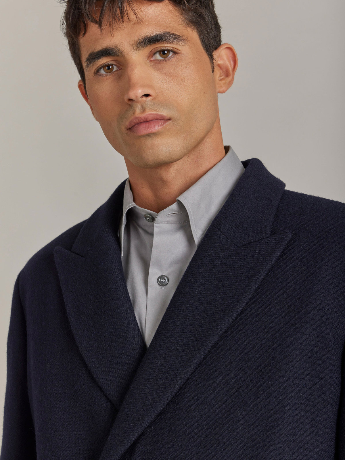 HOMME メンズ 【Outlet】TU74 MANTEAU コート ブルー系その他