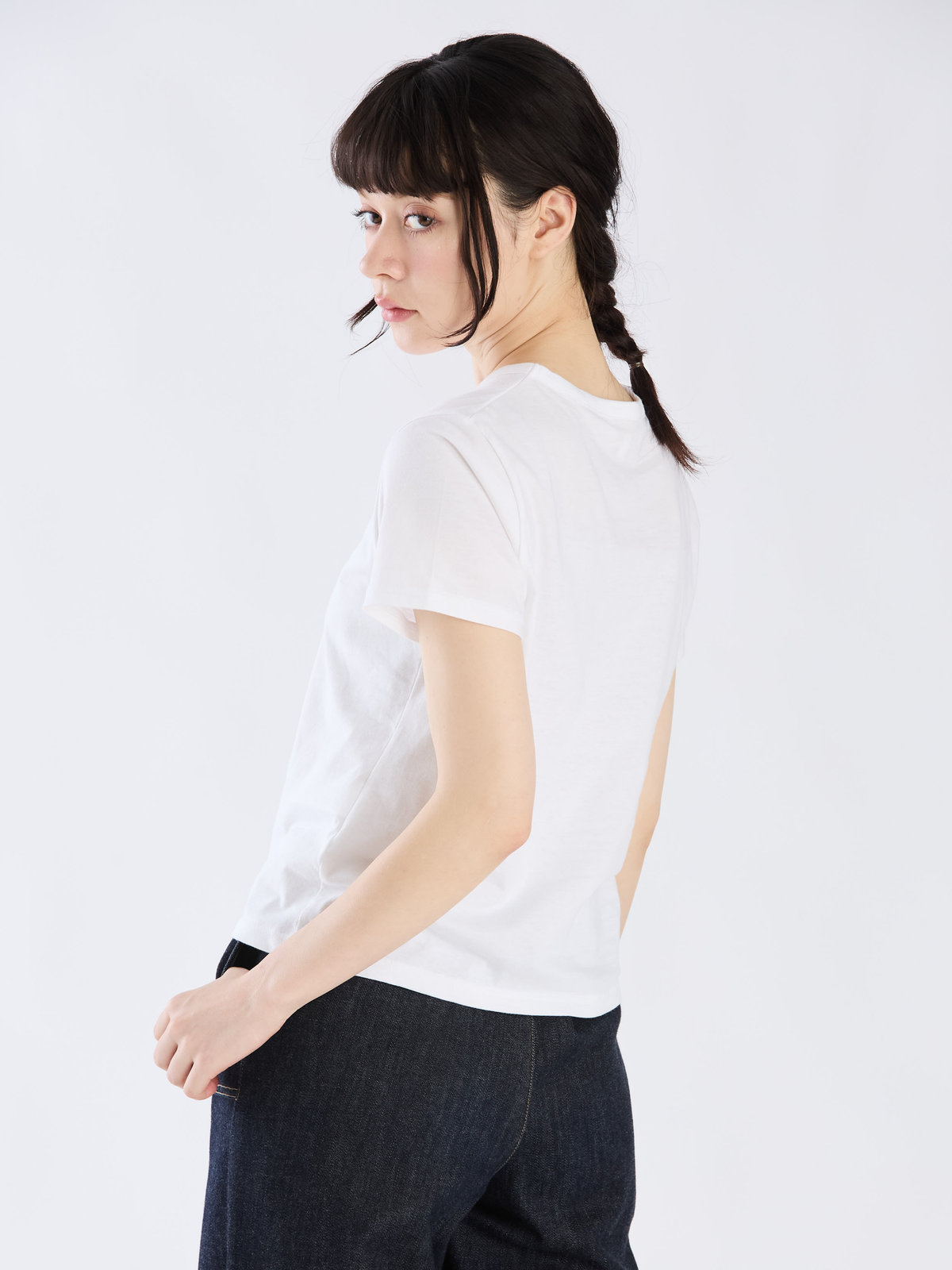 To b. by agnès b. 【Outlet】PARIS TOKYO Tシャツ ホワイト