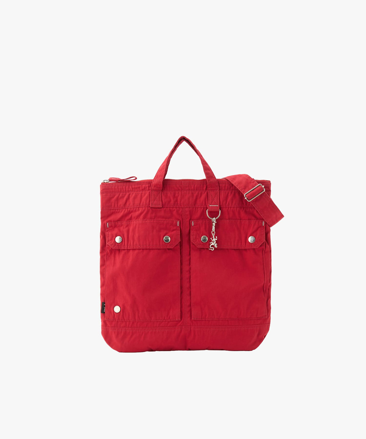 VOYAGE メンズ バッグ＆ウォレット agnes b. x POTR 2way ヘルメットバッグ   POTR01-01 レッド