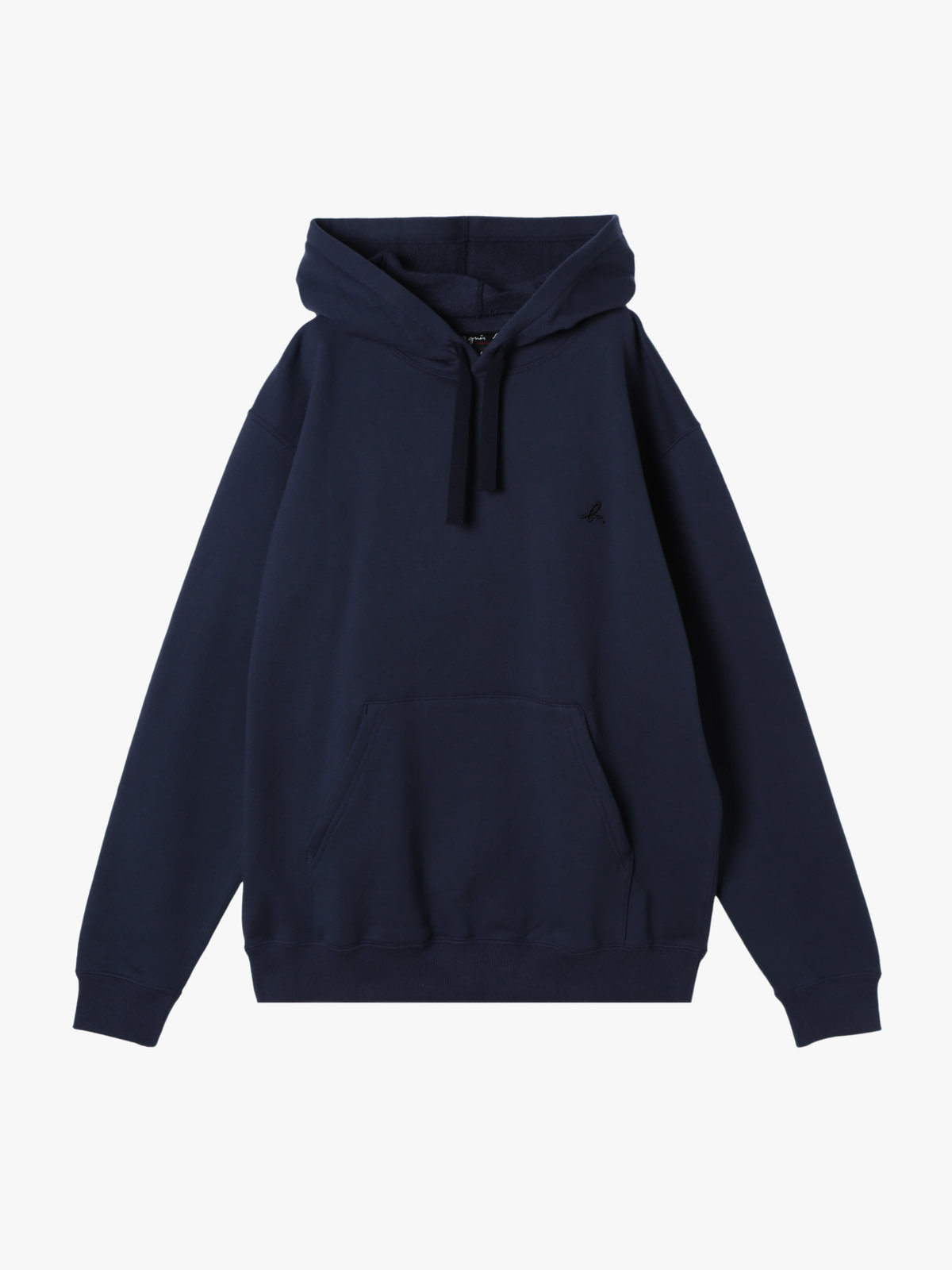 HOMME メンズ メンズ ”b.”ロゴ コットン 長袖 スウェット フーディー ”Porto” ブルー系その他