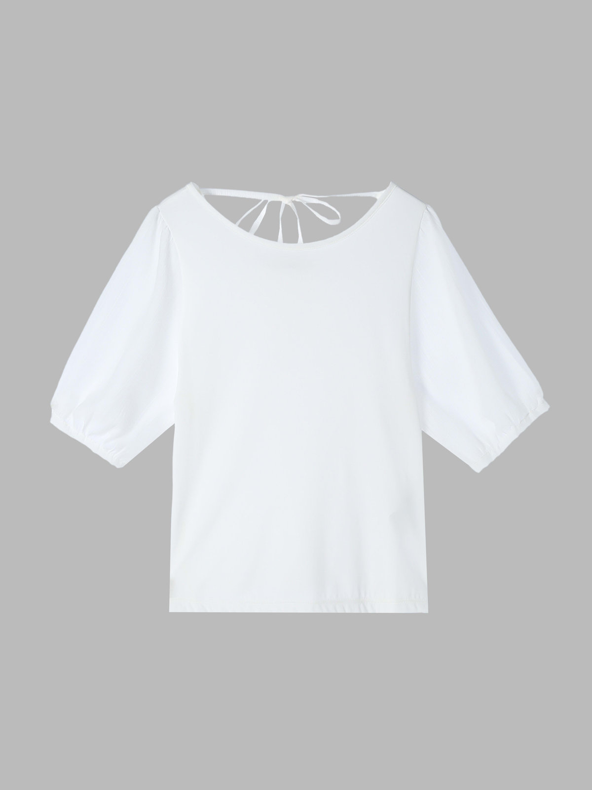To b. by agnès b. 【Outlet】シアースリーブTシャツ ホワイト