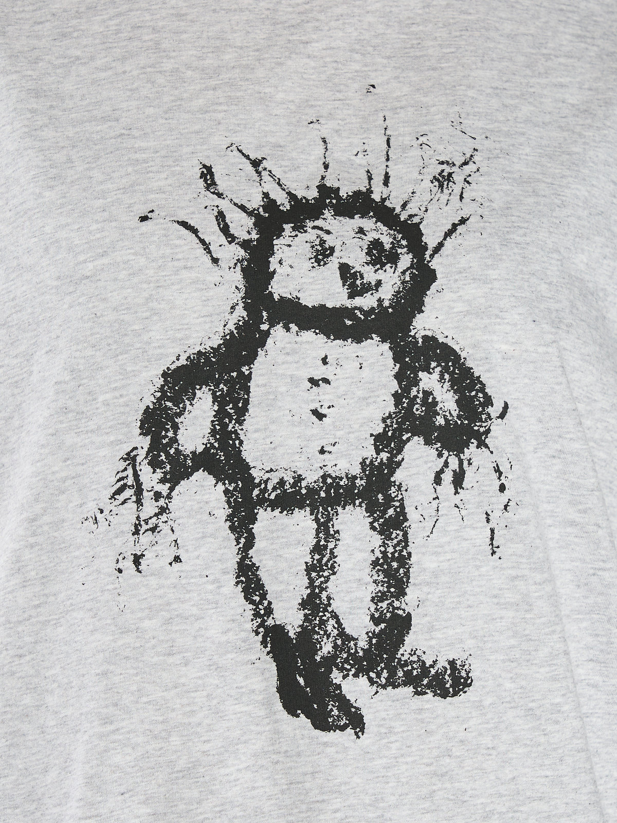 FEMME ウィメンズ コットン プリント 半袖 アーティスト Tシャツ "Harmony Korine" グレー
