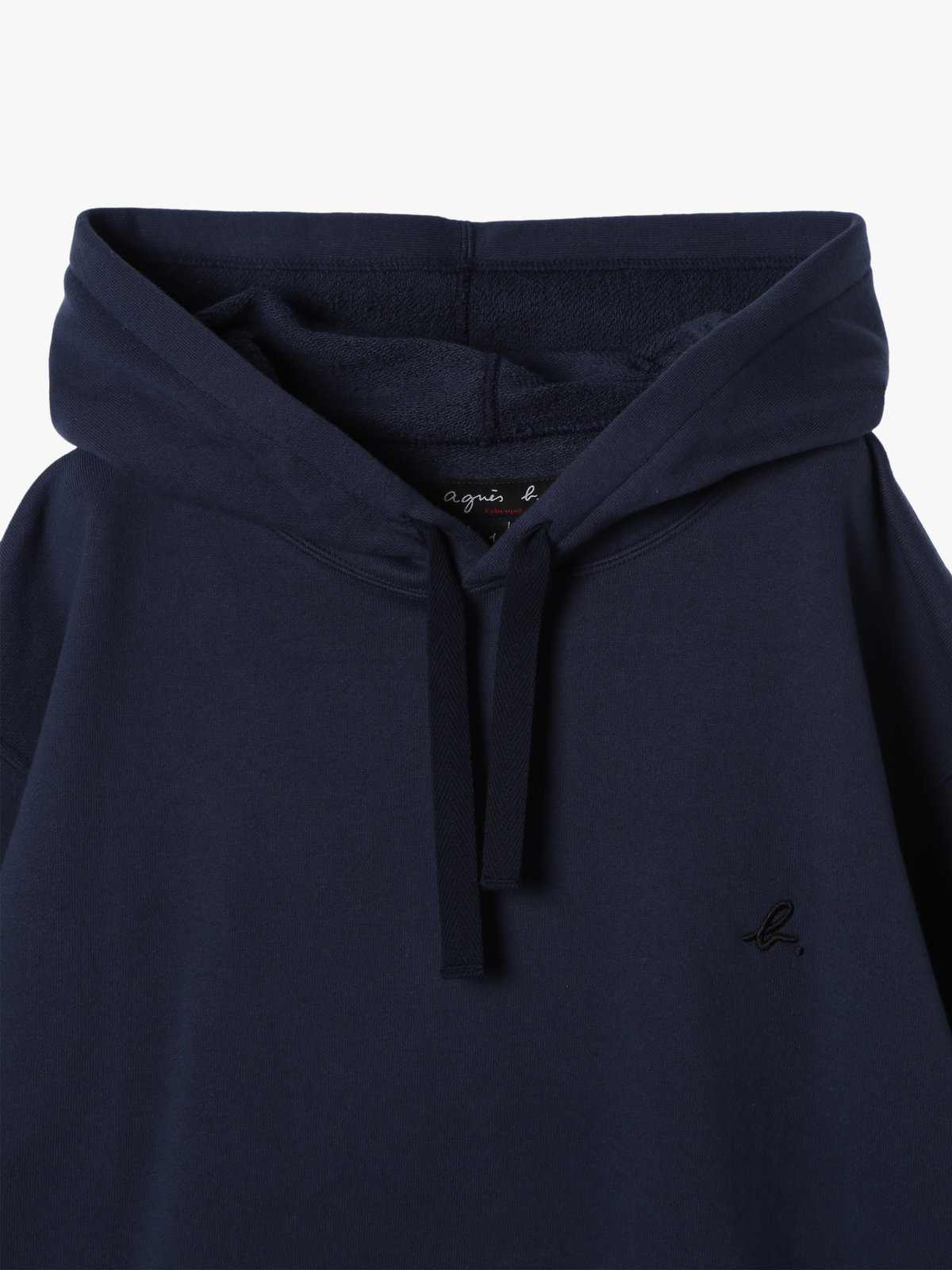 HOMME メンズ メンズ ”b.”ロゴ コットン 長袖 スウェット フーディー ”Porto” ブルー系その他