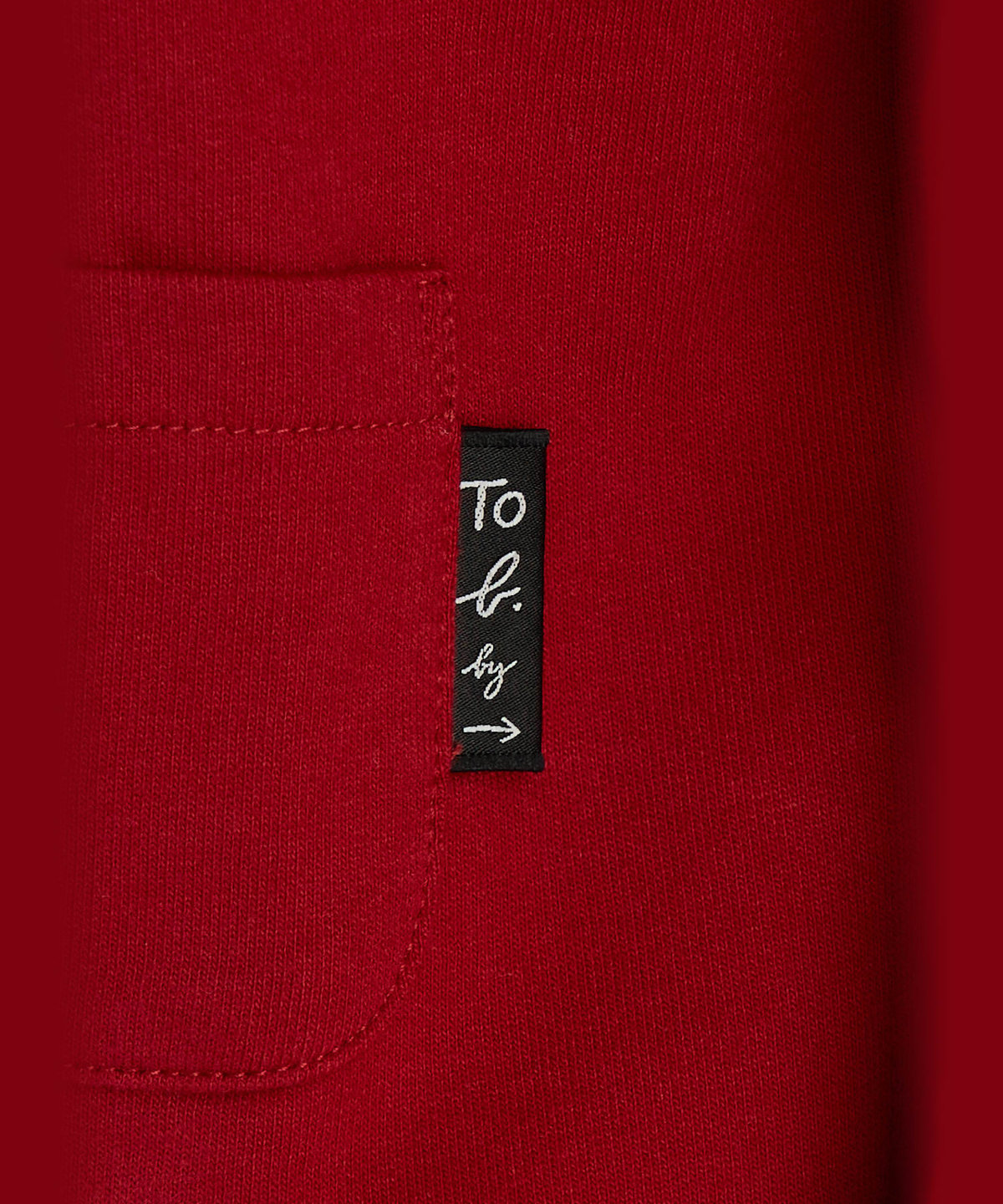To b. by agnès b. To b. by agnes b.× green label relaxing オーガニックコットン ニュートラディショナルカーディガン レッド