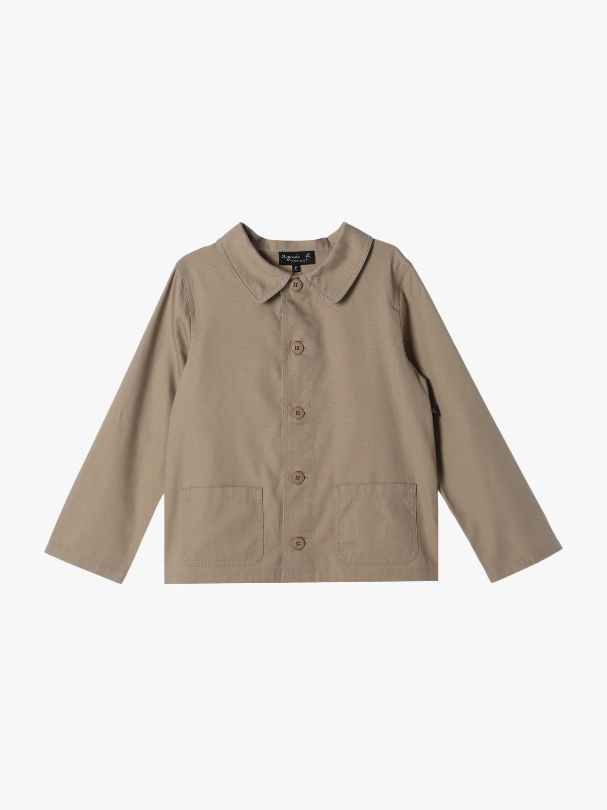 ENFANT ユニセックス キッズ  コットン 長袖 ジャケット ブラウン