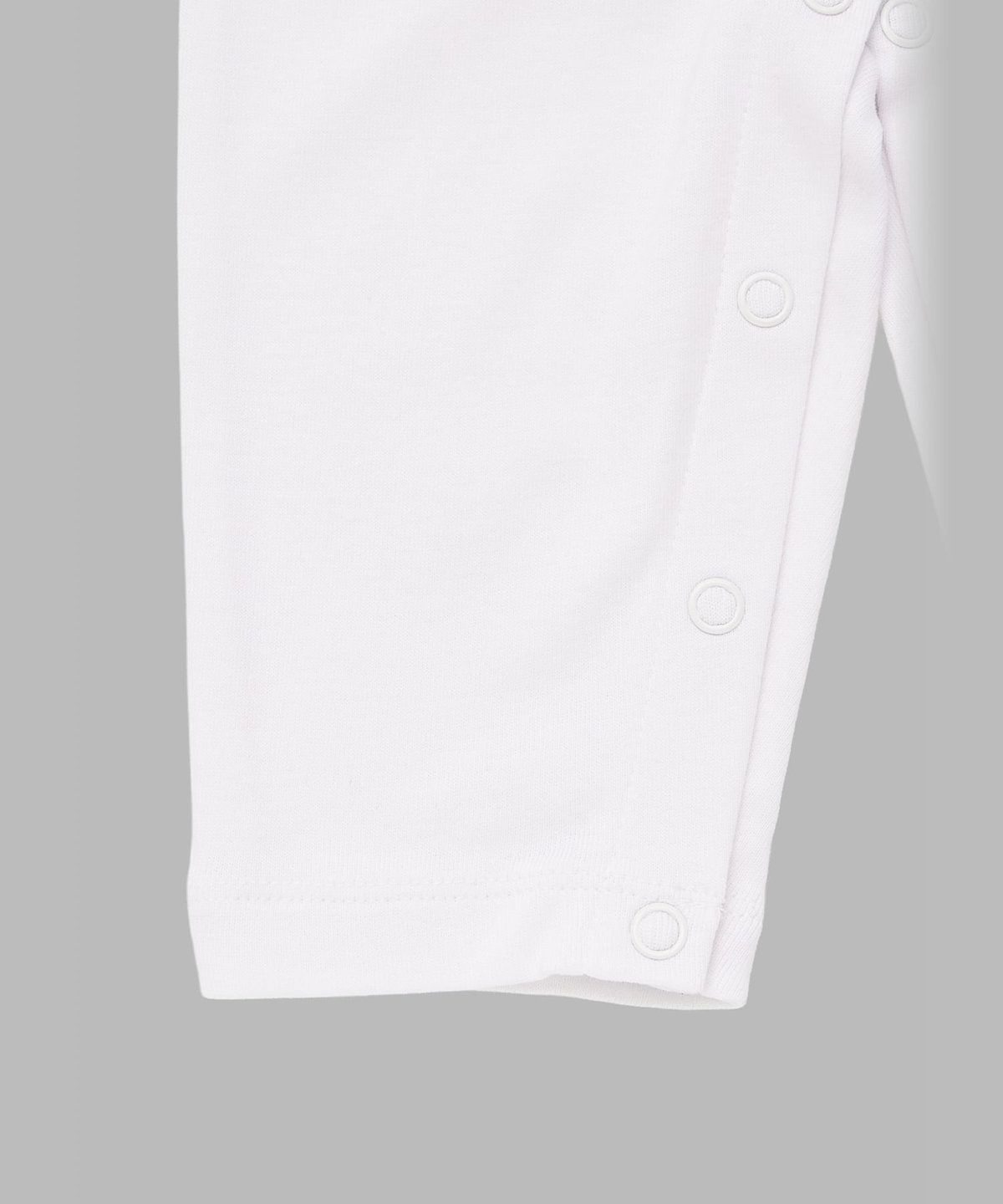 ENFANT ベビー ベビー フラワープリント コットン 長袖 ロンパース ブルー系その他