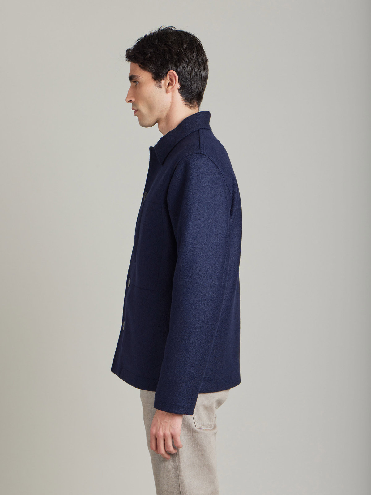 HOMME メンズ 【Outlet】JIG5 CHEMISE シャツ ブルー系その他