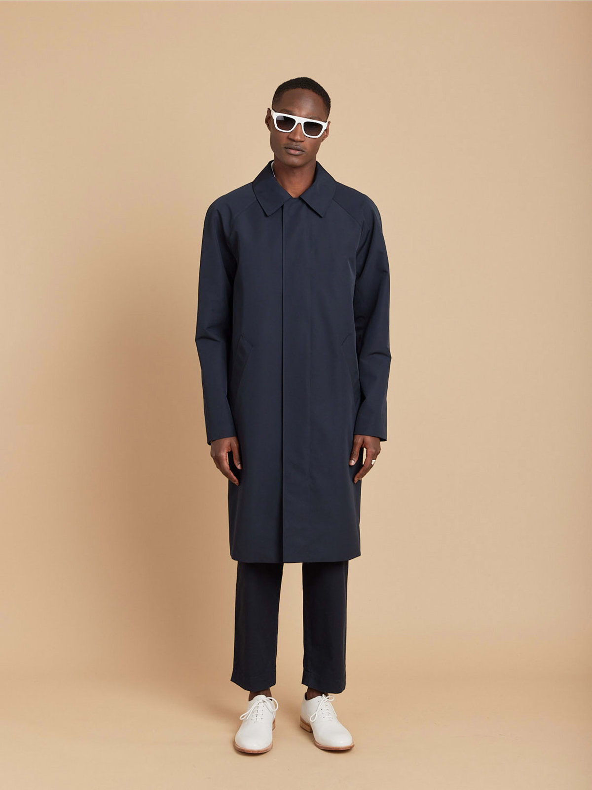 HOMME メンズ 【Outlet】UT55 MANTEAU コート ネイビー