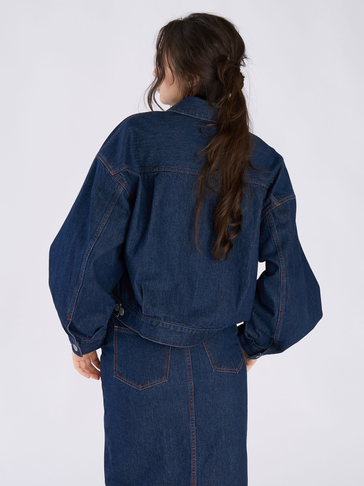 To b. by agnès b. To b. by agnes b. × NEEDBY heritage DENIM JACKET ネイビー