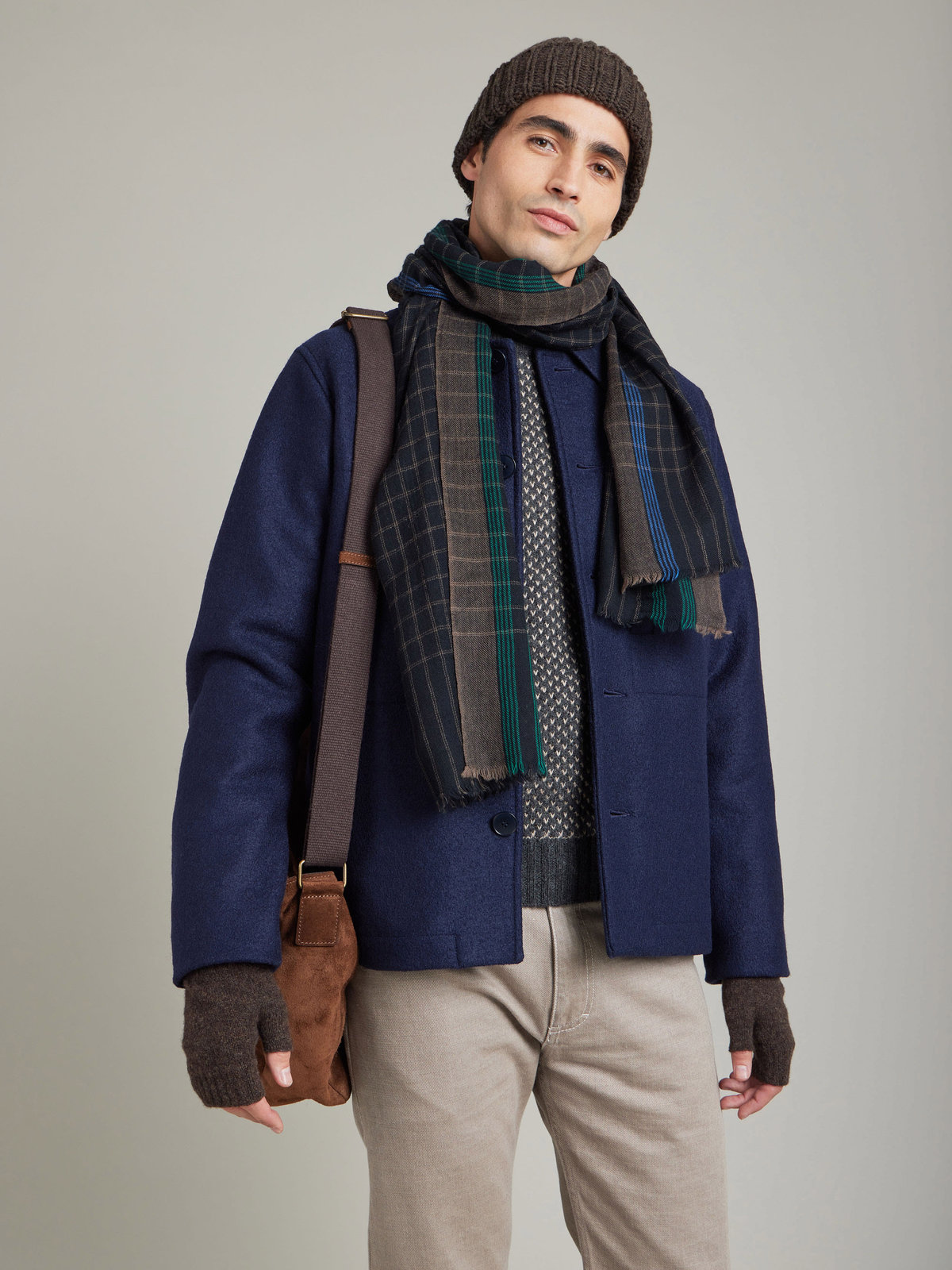 HOMME メンズ 【Outlet】JIG5 CHEMISE シャツ ブルー系その他