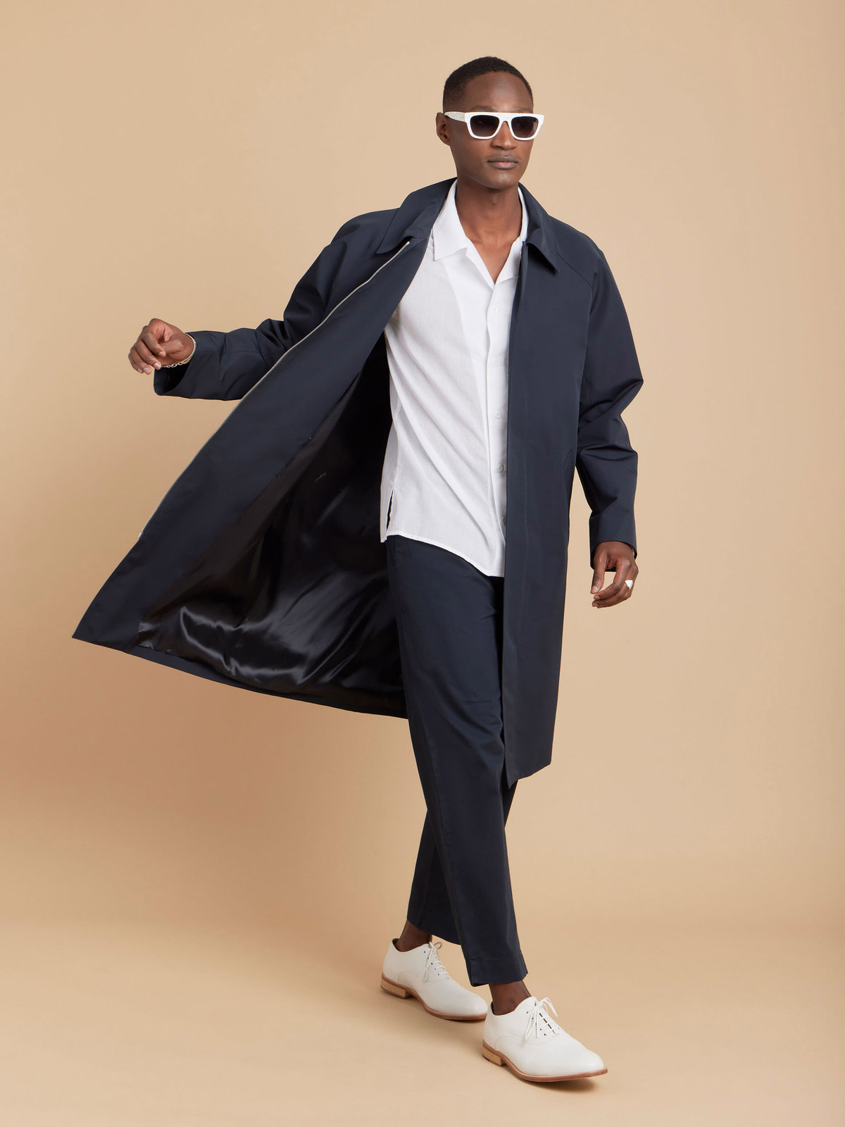 HOMME メンズ 【Outlet】UT55 MANTEAU コート ネイビー