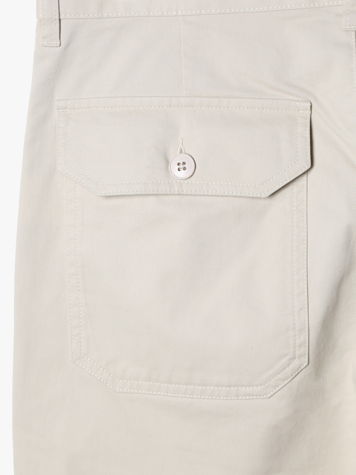 HOMME メンズ メンズ コットン ギャバジン ストレート パンツ ”Antton” ベージュ